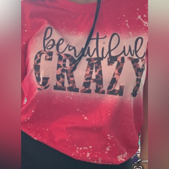 Beautiful Crazy Tshirt  EUC - Picture 6 of 6